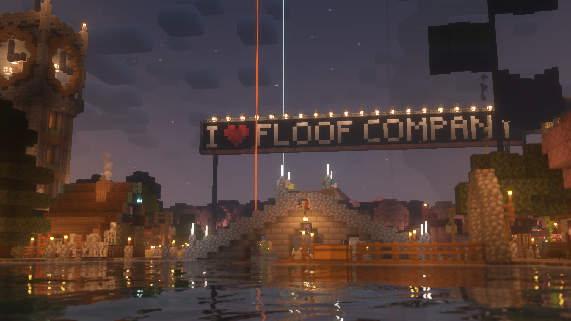 The Floof Company Minecraft Server Website Background Image
