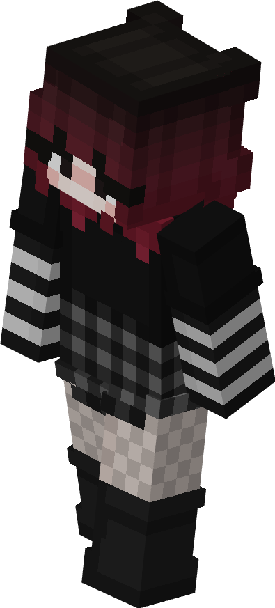 A render of grunge_fox's Minecraft skin